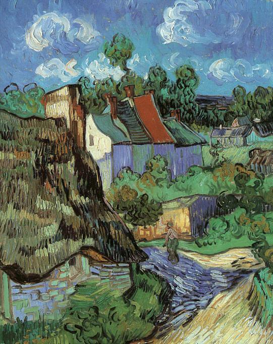 Vincent van Gogh Houses at Auvers
